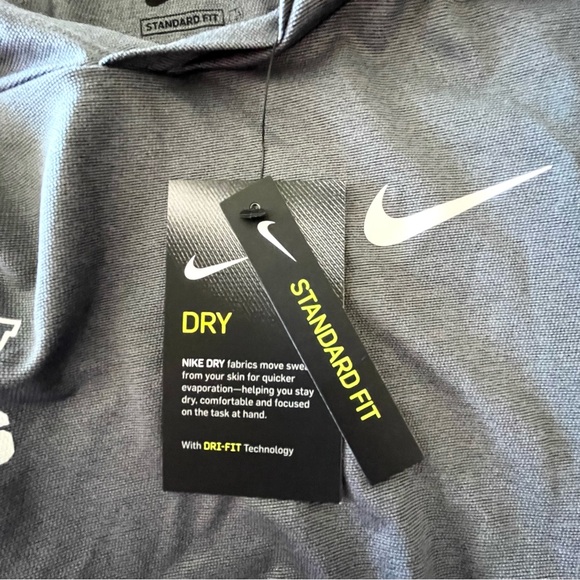 NIKE PRO Hyper Dry Fit Hoodie Women's SIZE SMALL Gray BYU Training Hooded NWT - Picture 6 of 7